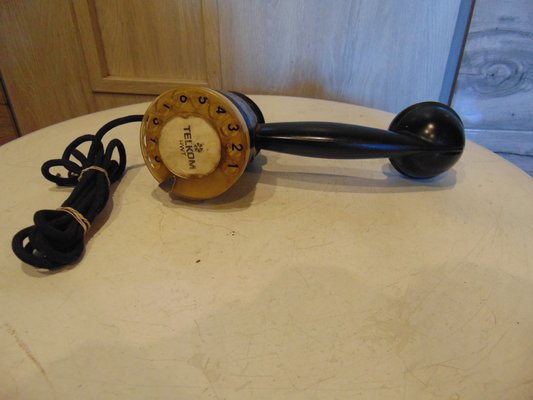 Vintage Bakelite Telephone, 1950s-CAQ-1186341