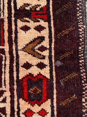 Vintage Baluch Hand-Knotted Afghan Rug-YMM-1161706