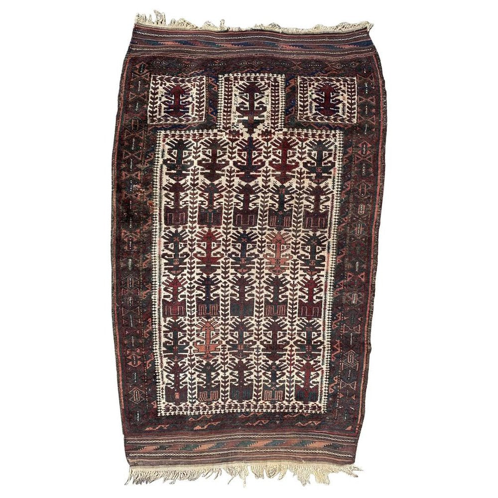 Vintage Baluch Rug, 1940s