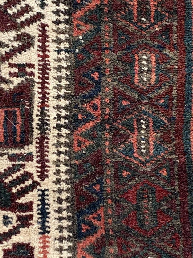 Vintage Baluch Rug, 1940s