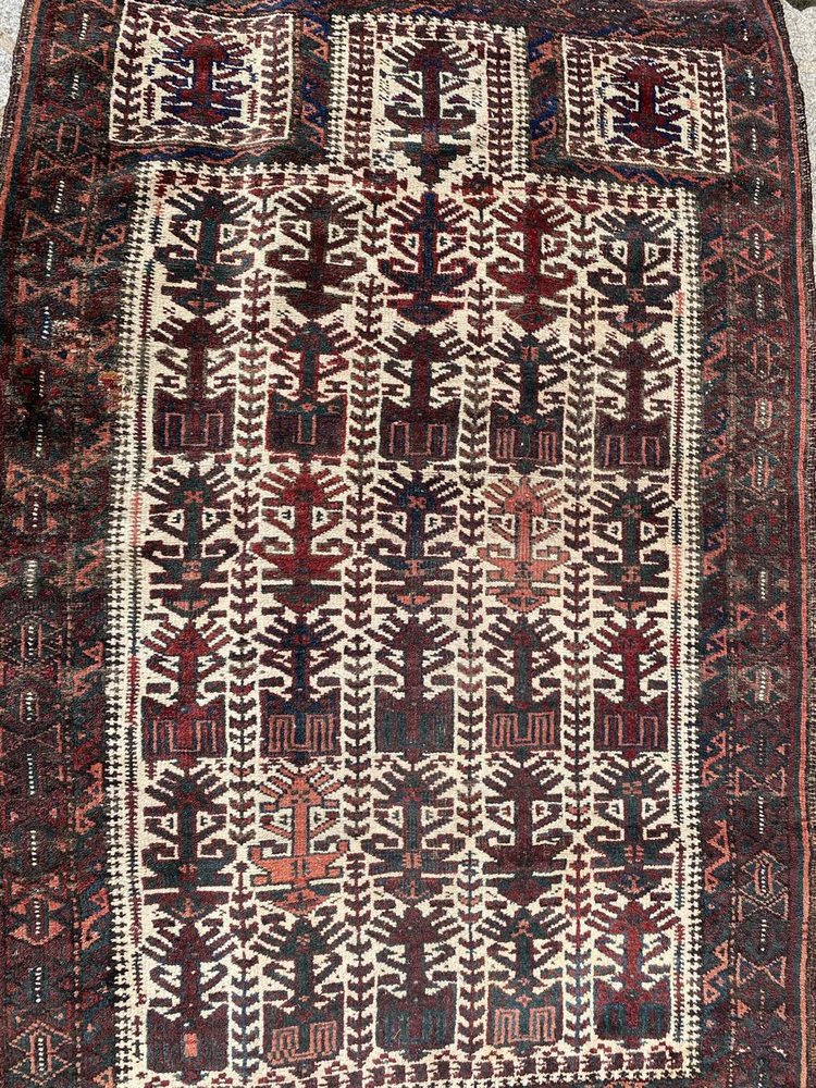 Vintage Baluch Rug, 1940s