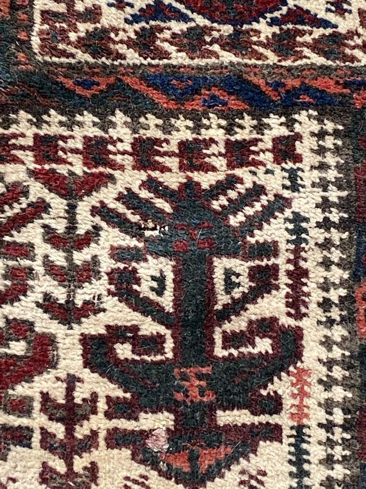 Vintage Baluch Rug, 1940s