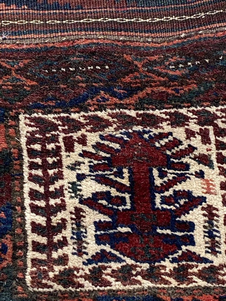 Vintage Baluch Rug, 1940s