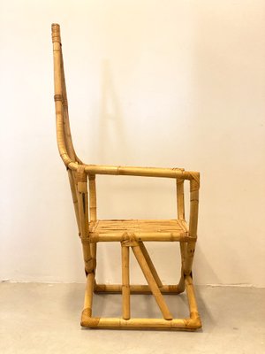 Vintage Bamboo Armchair, 1970s-NPC-1325172