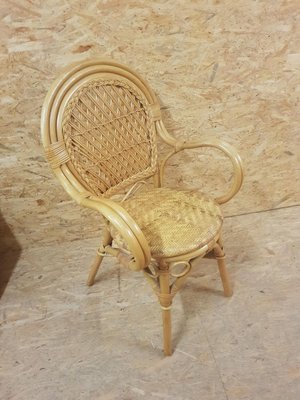 Vintage Bamboo Armchair-QDP-679096