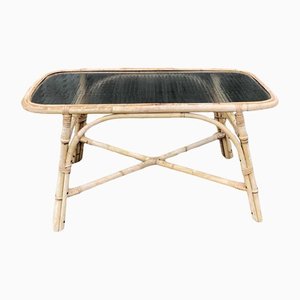 Vintage Bamboo Coffee Table-XCC-1272742