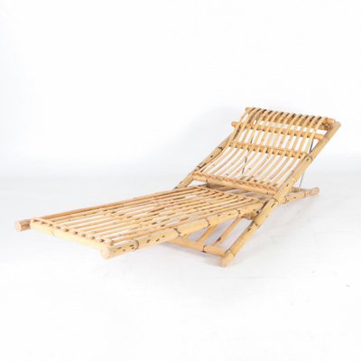 Vintage Bamboo Loungers, 1970s, Set of 2-DSC-1766233