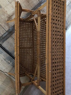 Vintage Bamboo Magazine Rack-QJM-728648