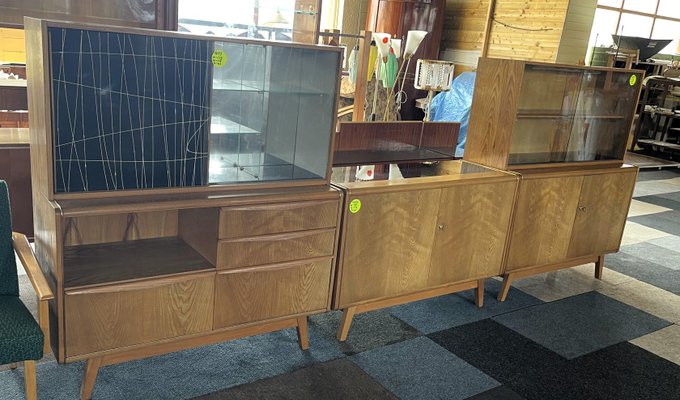 Vintage Bar and Cupboard Dresser Book and Display Case from Jitona-HVX-1741861