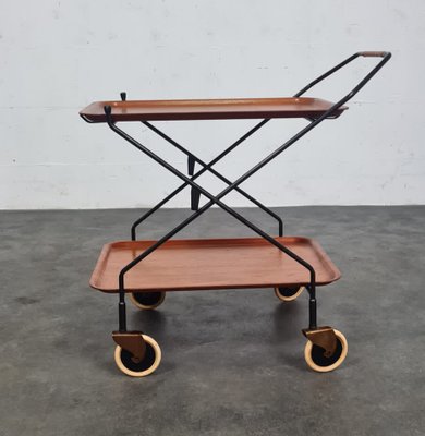 Vintage Bar Cart attributed to Paul Nagel, 1950s-UYS-1422707