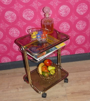 Vintage Bar Cart Table, 1970s-AFE-2036883