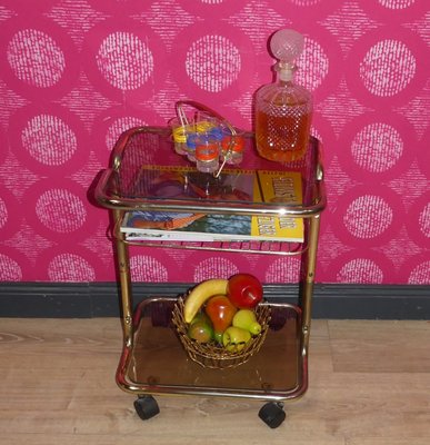 Vintage Bar Cart Table, 1970s-AFE-2036883