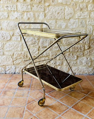 Vintage Bar Cart with Wheels, 1960s-OJT-2027038