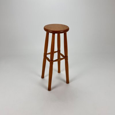 Vintage Bar Stool in Oak, 1960s-RMX-1385398