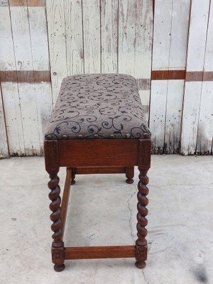 Vintage Barley Twist Stool from Befos-RVG-2041439