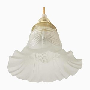 Vintage Baroque Hanging Light in Matt Glass White-BMU-1807657