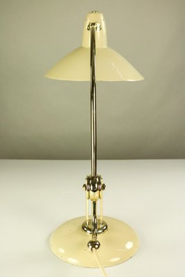 Vintage Bauhaus Brass Table Lamp from HALA - Hannoversche Lampenfabrik, 1940s-FUP-579096