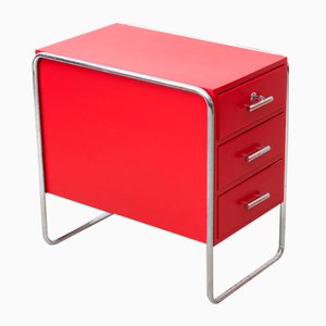 Vintage Bauhaus Tubular Steel Drawers from Mücke-Melder, 1930-ZNO-2028198