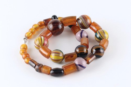 Vintage Beads Design 60s. Western Europe