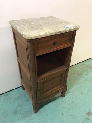 Vintage Bedside Table in Mahogany-HLV-1428637