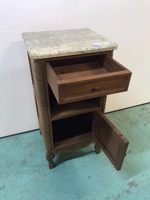 Vintage Bedside Table in Mahogany-HLV-1428637