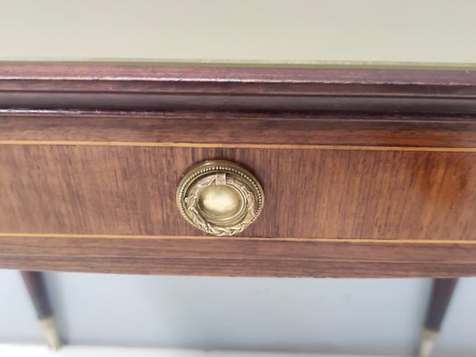 Vintage Beech and Ebonized Walnut Nightstands by Paolo Buffa, 1950s, Set of 2-JPQ-2020534