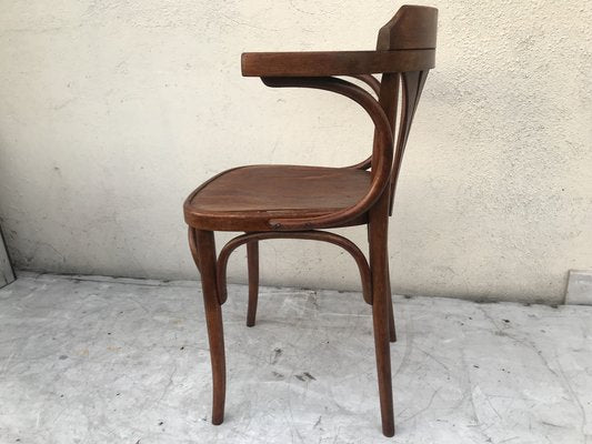 Vintage Beech Armchair, 1950s-WQQ-1452645