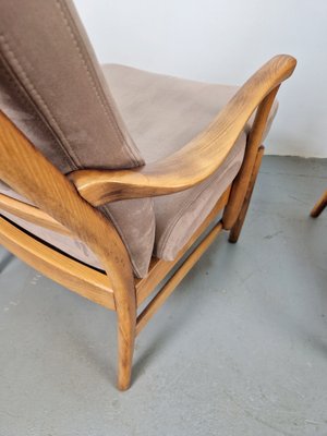 Vintage Beech Armchairs by Farstrup Møbler Casa, 1970s, Set of 2-AXJ-2022563