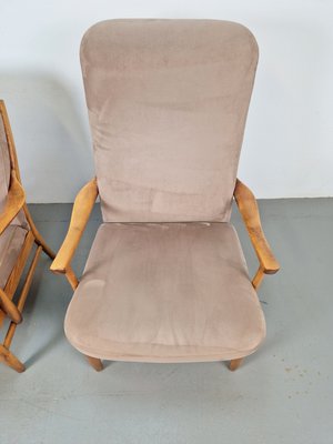 Vintage Beech Armchairs by Farstrup Møbler Casa, 1970s, Set of 2-AXJ-2022563