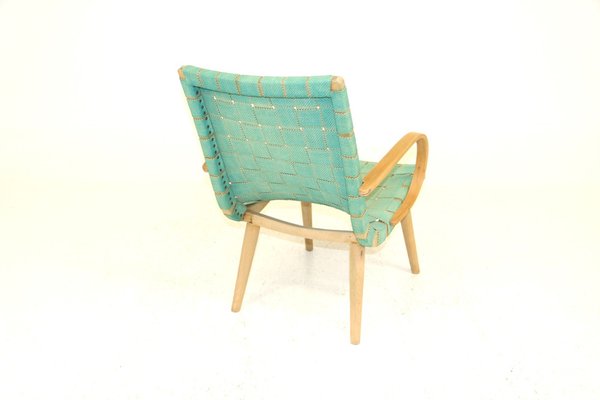 Vintage Beech Armchairs, Sweden, 1970s-GEK-1290970