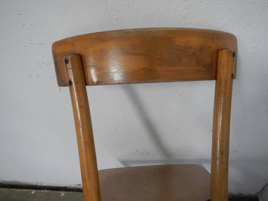 Vintage Beech Chair, 1950s-WWQ-1420594