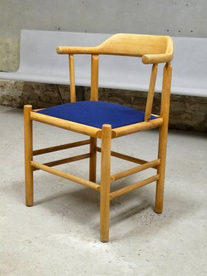 Vintage Beech Chair, 1980s-QAV-1700630