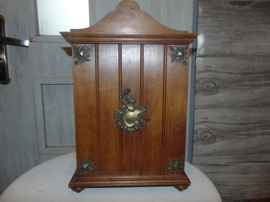 Vintage Beech Pre-War Cupboard