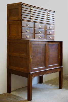 Vintage Belgian Office Cabinet, 1920-GQ-1335604