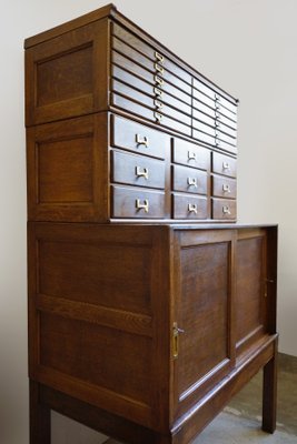 Vintage Belgian Office Cabinet, 1920-GQ-1335604