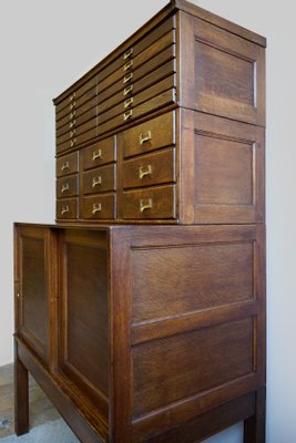 Vintage Belgian Office Cabinet, 1920-GQ-1335604