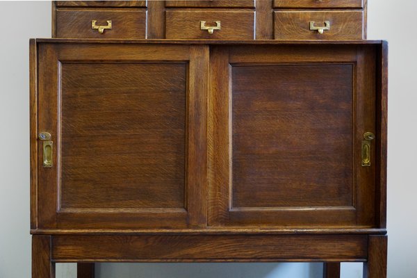 Vintage Belgian Office Cabinet, 1920-GQ-1335604