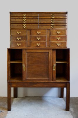 Vintage Belgian Office Cabinet, 1920-GQ-1335604