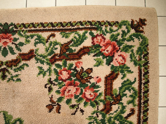 Vintage Belgian Savonnerie Rug, 1960s