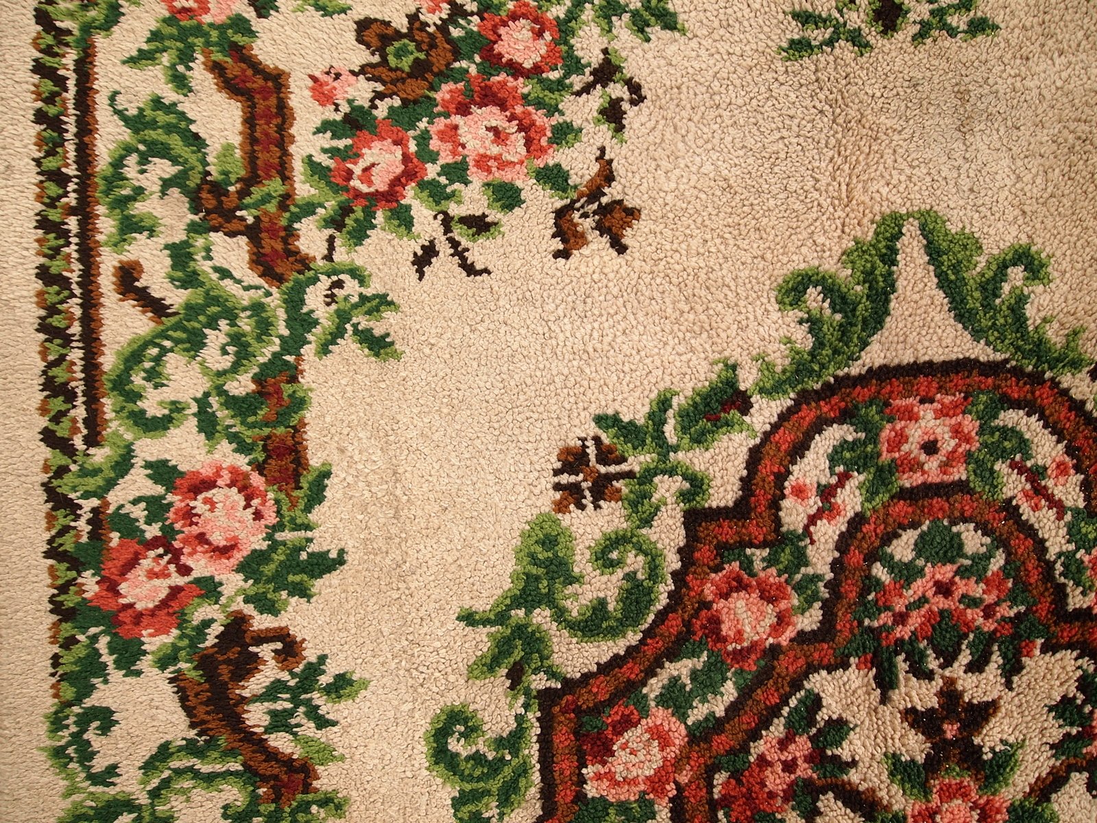 Vintage Belgian Savonnerie Rug, 1960s