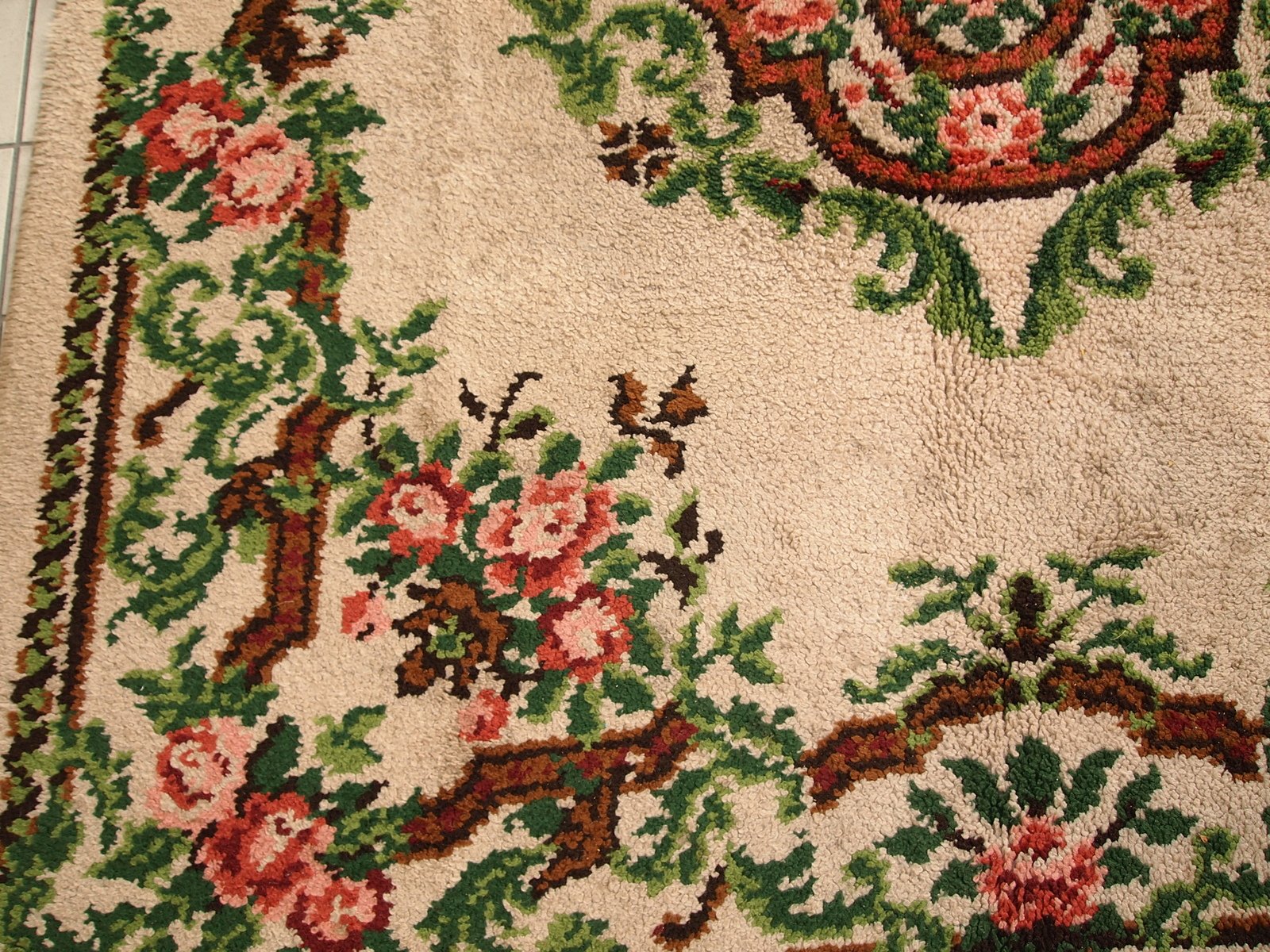 Vintage Belgian Savonnerie Rug, 1960s