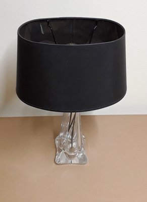 Vintage Belgian Table Lamp from Val St. Lambert, 1970s-HOI-1402778