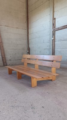 Vintage Bench in Beech, 1960s-GO-1793701