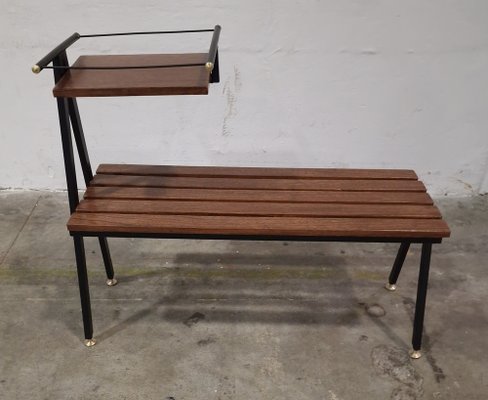 Vintage Bench in Mahogany, 1950s-RKF-1771010