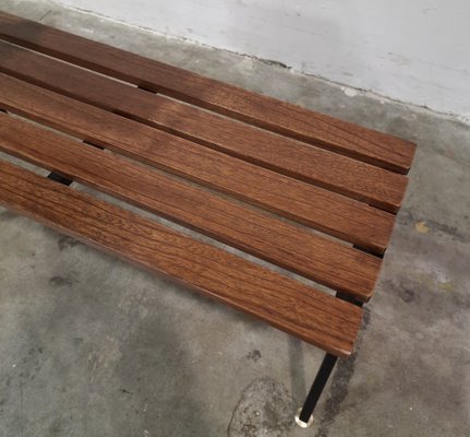 Vintage Bench in Mahogany, 1950s-RKF-1771010