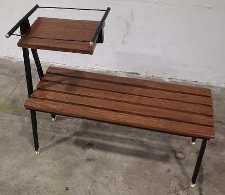 Vintage Bench in Mahogany, 1950s-RKF-1771010