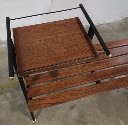 Vintage Bench in Mahogany, 1950s-RKF-1771010