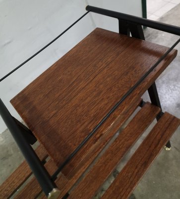 Vintage Bench in Mahogany, 1950s-RKF-1771010