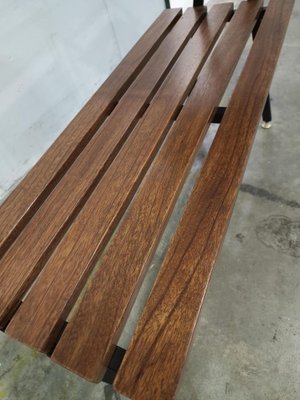 Vintage Bench in Mahogany, 1950s-RKF-1771010