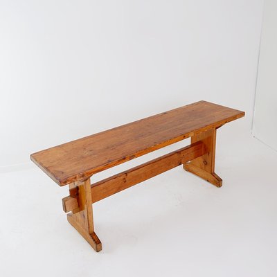 Vintage Bench in Pine, 1960s-NYF-2019043